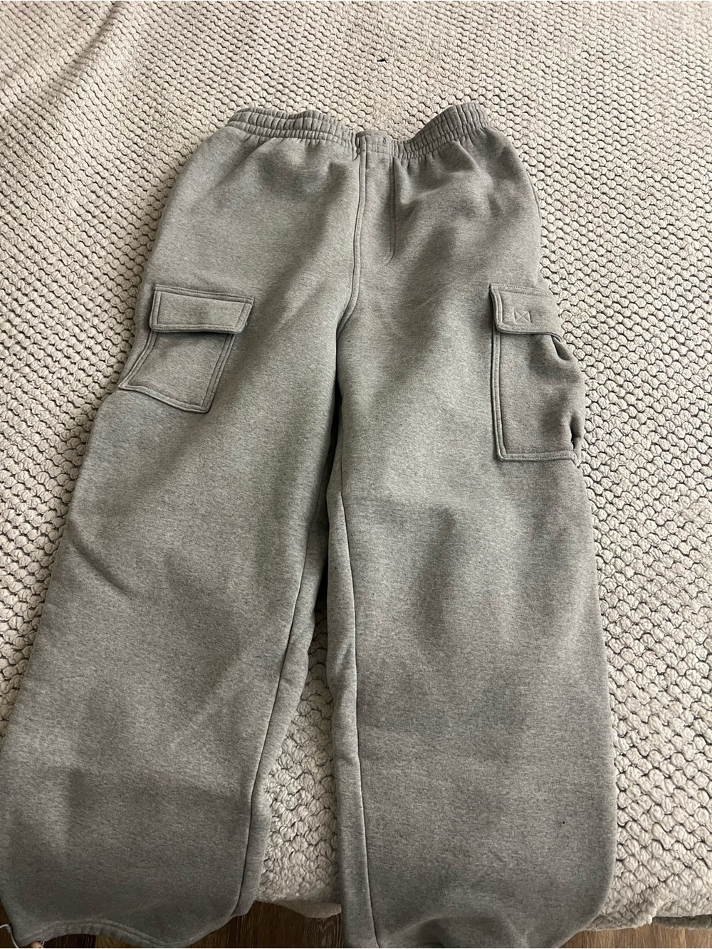 Men’s gray Cargo Sweatpants